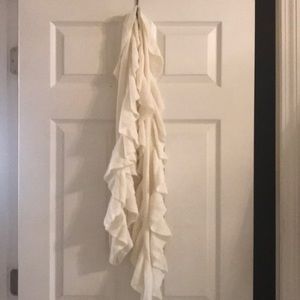 Cream scarf